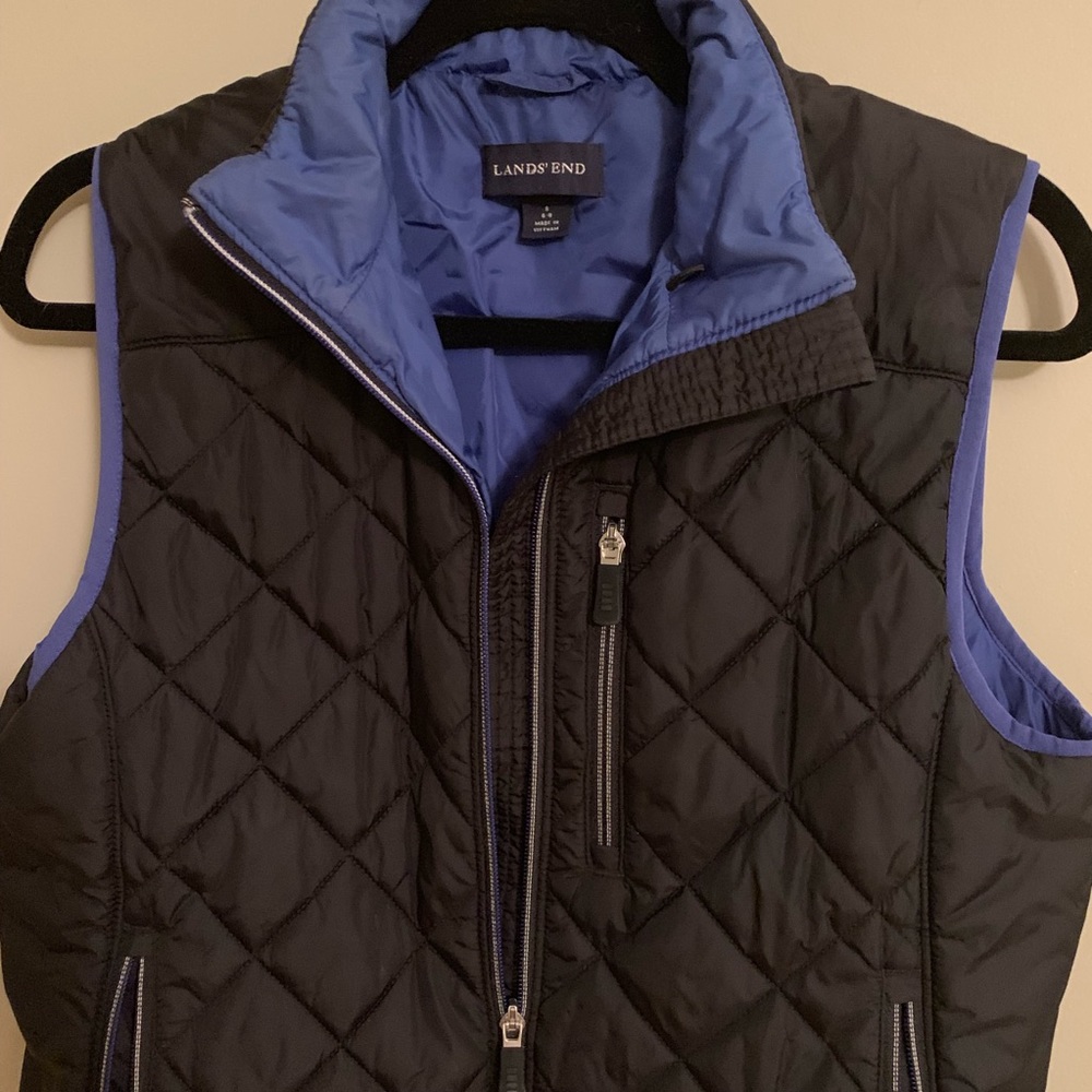 Quilted Puff Vest from Lands End